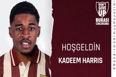 Bandırmaspor, Kadeem Harris'i renklerine bağladı