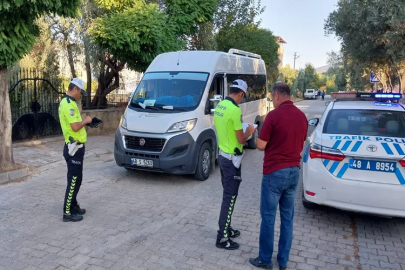 Muğla’da çok sayıda araç trafikten men edildi  