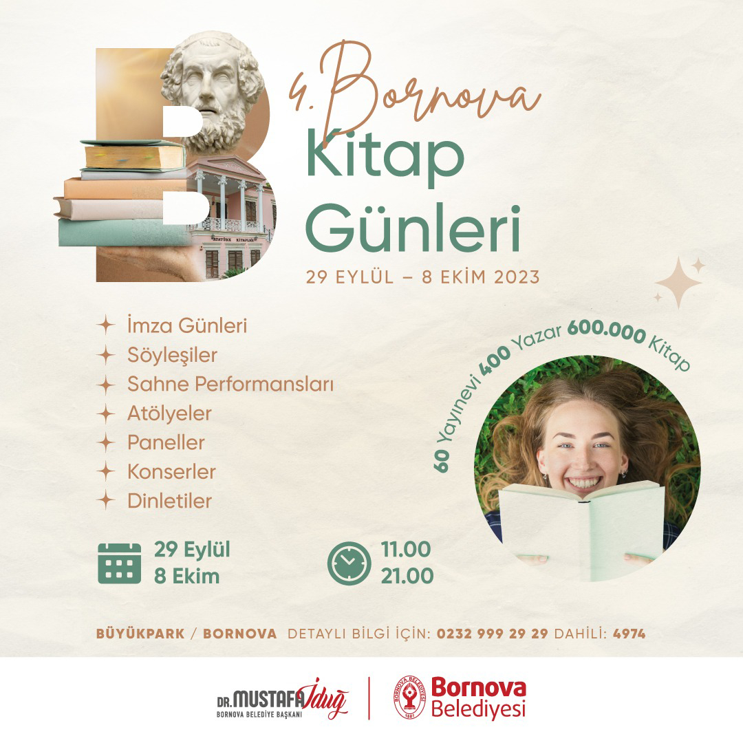 4. Bornova Kitap Günleri başlıyor (1)