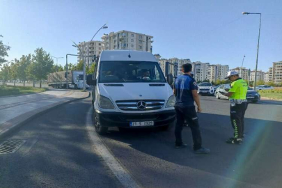 Diyarbakır’da okul servislerine ceza