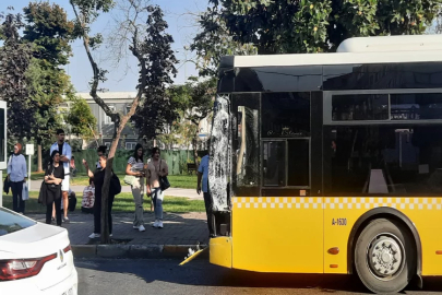 Beyoğlu’nda kaza: Tramvay İETT otobüsüne çarptı