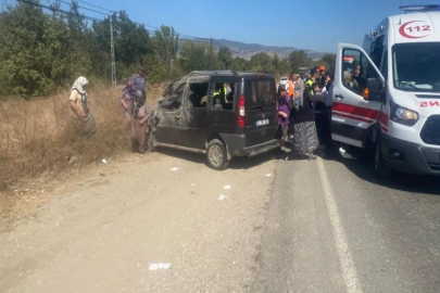 Kastamonu'da feci kaza: Otomobil takla attı