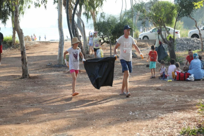 Mersin’de sahil temizliği yapıldı