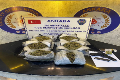 Ankara'da uyuşturucu operasyonu kapsamında 2 tutuklu