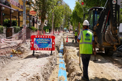 Mersin’de içme suyu hatları yenileniyor