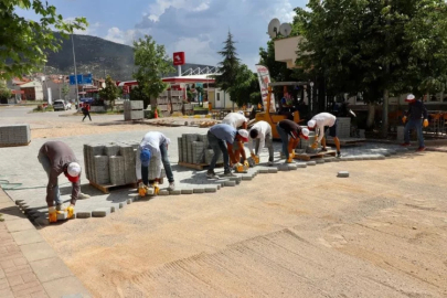 Denizli Tavas'ta üst yapı çalışmaları başladı