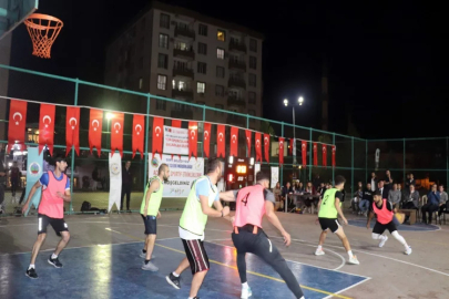 Siirt’te basketbol turnuvası sona erdi