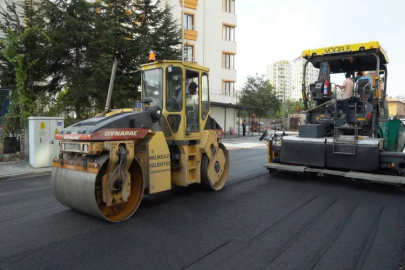 Kayseri’de asfalt çalışması başladı