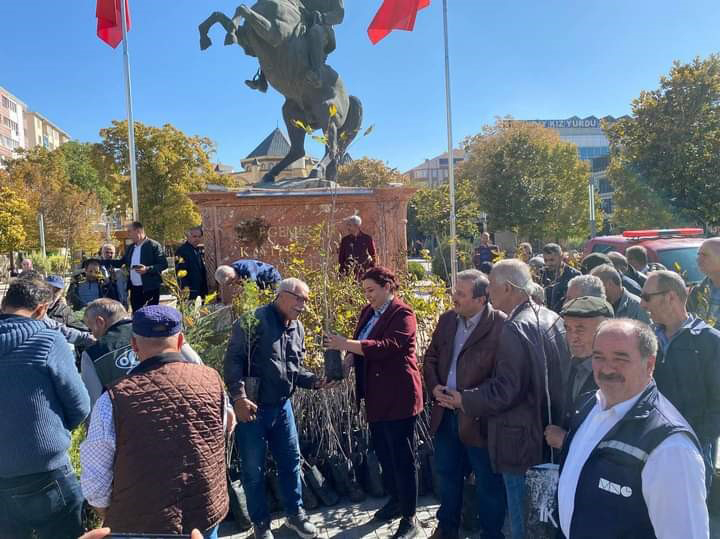 Cumhuriyetin 100. Yılı Anısına Fidan Dağıtımı (1)