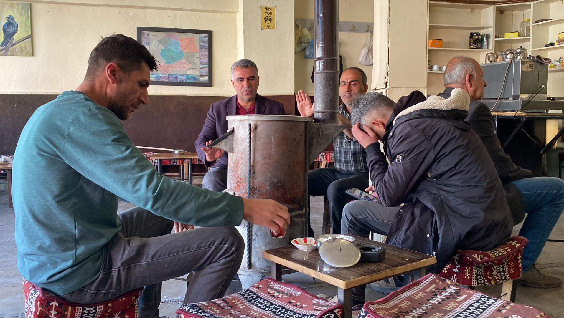 Karlıova'da hava soğudu (2)