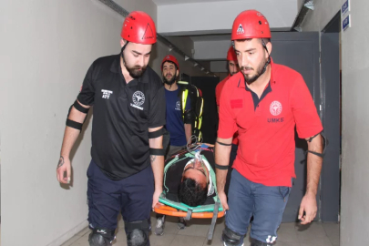 Elazığ’da deprem ve yangın tatbikatı