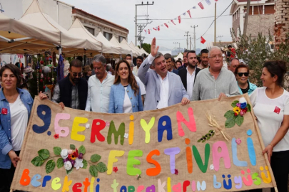 İzmir'de 9. Germiyan Festivali’nde renkli görüntüler yaşandı