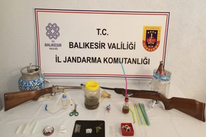 Jandarma Balıkesir Gönen'de uyuşturucu ticaretine izin vermiyor