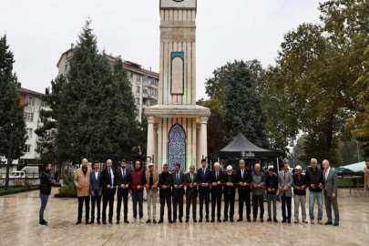 Kütahya'da park yenileme çalışması