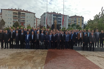 Samsun Bafra'da Muhtarlar Günü kutlandı