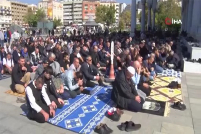 Ankara’da Filistinliler için gıyabi cenaze namazı kılındı