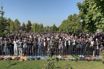 Eskişehir’de Filistinliler için gıyabi cenaze namazı kılındı