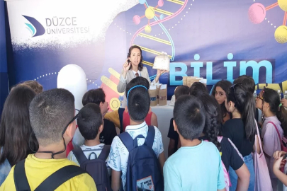 BİLİMFEST’te Düzce Üniversitesi’ne yoğun ilgi