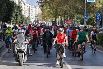 Granfondo Bisiklet turu kapsamında "100. Yıl Halk Sürüşü" etkinliği