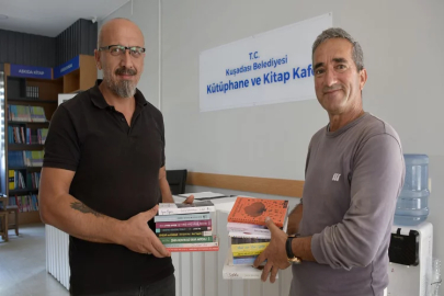 Kütüphane ve Kitap Kafe'ye yoğun ilgi