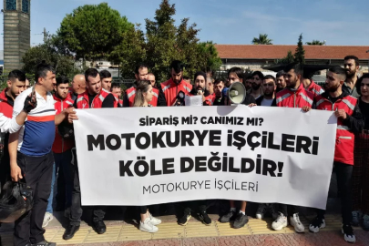 Moto kuryelerden ‘isyan’ konvoyu: Sipariş mi, canımız mı?