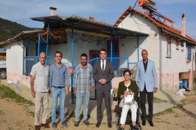 Manisa’da gazi çocuğundan şehit babasına anlamlı bağış