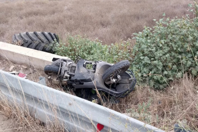 İzmir'de motosiklet kazası: Sürücüsü hayatını kaybetti