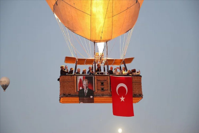 Kapadokya semalarında Cumhuriyet coşkusu