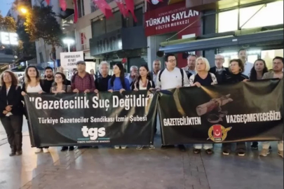 Gazetecilikten vazgeçmeyeceğiz!