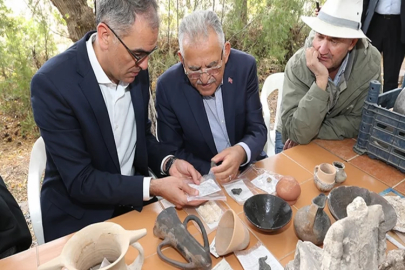 Geçmişi 7 bin yıla kadar uzanan heykel ve kaplar çıkarıldı