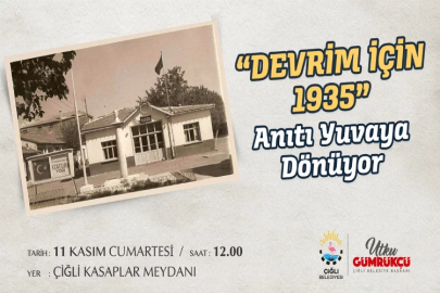  Devrim için 1935 anıtı ilk yerine taşınıyor