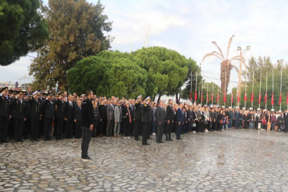 Mustafa Kemal ebediyete intikalinin 85.yılında Foça’da özlemle anıldı