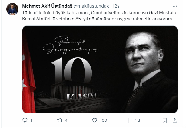 MEHMET AKİF ÜSTÜNDAĞ0