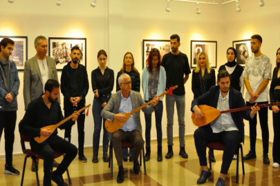 Aşık Veysel’in torunu Ege Üniversitesi'ne konuk oldu