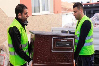 Seferihisar Belediyesi'nden yakacak desteği