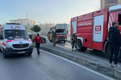 İstanbul’da iş yerinde yangın çıktı!