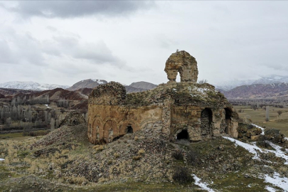 Erzurum'daki Bana Kilise'si turizme kazandırılmayı bekliyor