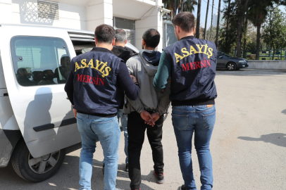 Mersin'de kamyonet hırsızı! Önce kameraya sonra polise yakalandı