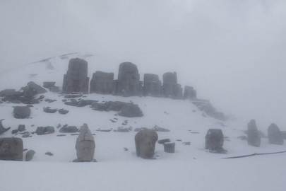 Nemrut Dağı’na bahar gelmiyor