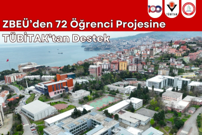 Zoguldak’lı 72 öğrenciye TÜBİTAK desteği