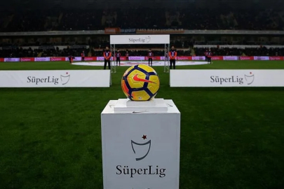 TFF, Süper Lig'de 33’üncü haftanın programını açıkladı