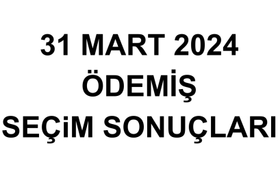 İzmir Ödemiş Seçim Sonuçları 31 Mart 2024 - Ödemiş Yerel Seçim Sonucu