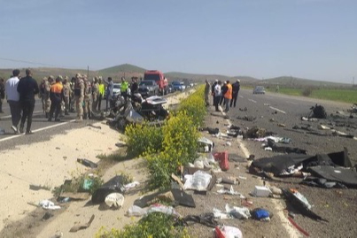 Şanlıurfa'da katliam gibi kaza: Çok sayıda ölü var