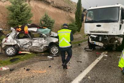 Adıyaman'da trafik kazası can aldı