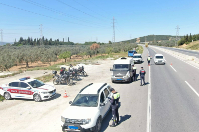 İzmir haber: Jandarmadan trafikte bayram denetimi