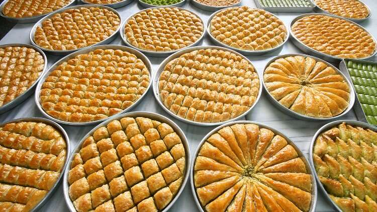 baklava şerbeti