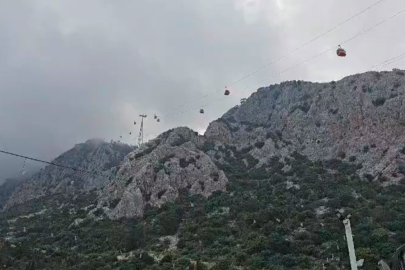 Antalya'daki teleferik kazasının yeni görüntüleri ortaya çıktı