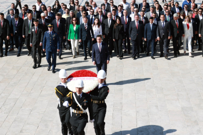 Muğlalı başkanlar Anıtkabir’e çıkarma yaptı