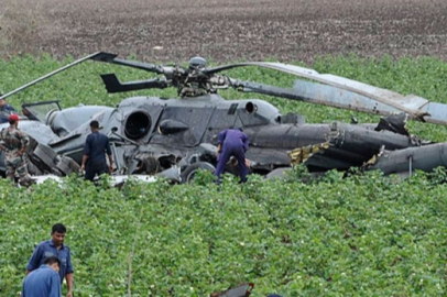 Askeri helikopter düştü! Çok sayıda ölü ve yaralı var