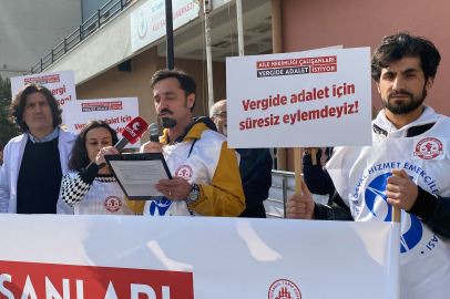 Hekim eyleminde dokuzuncu hafta… Aile Hekimliği Çalışanları Vergide Adalet İstiyor!